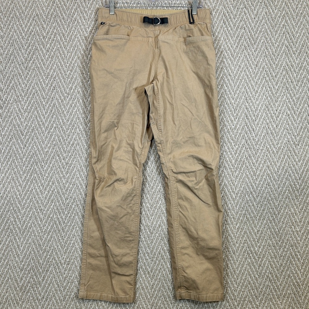 Black Diamond  Pants Mens Medium Ethos Climbing Tan Khaki Corduroy Hiking